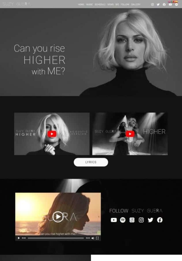 Suzy Guerra – Website Oficial da Artista Internacional