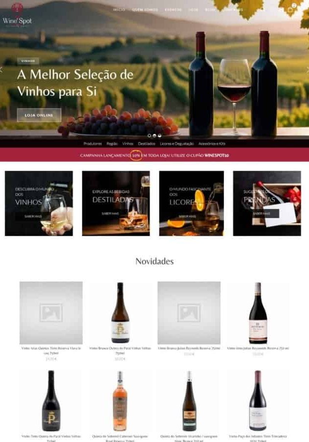 Wine Spot – A Melhor Seleção de Vinhos Online