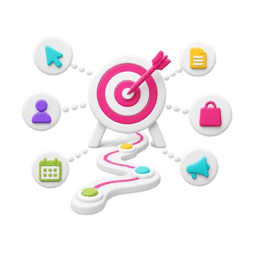 Imagem ilustrativa de estratégias de marketing digital e crescimento empresarial.